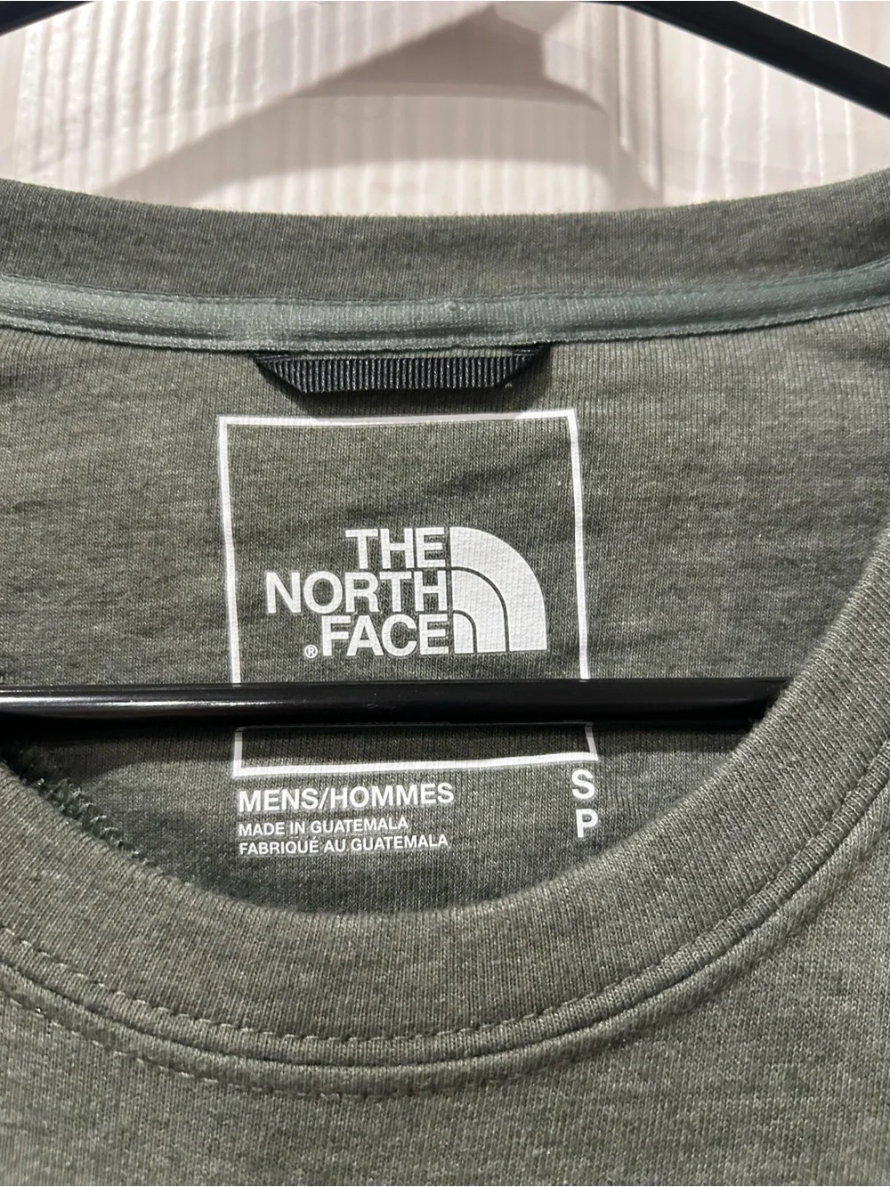 The North Face Men's TNF Long Sleeve French Terry Crew Neck Shirt